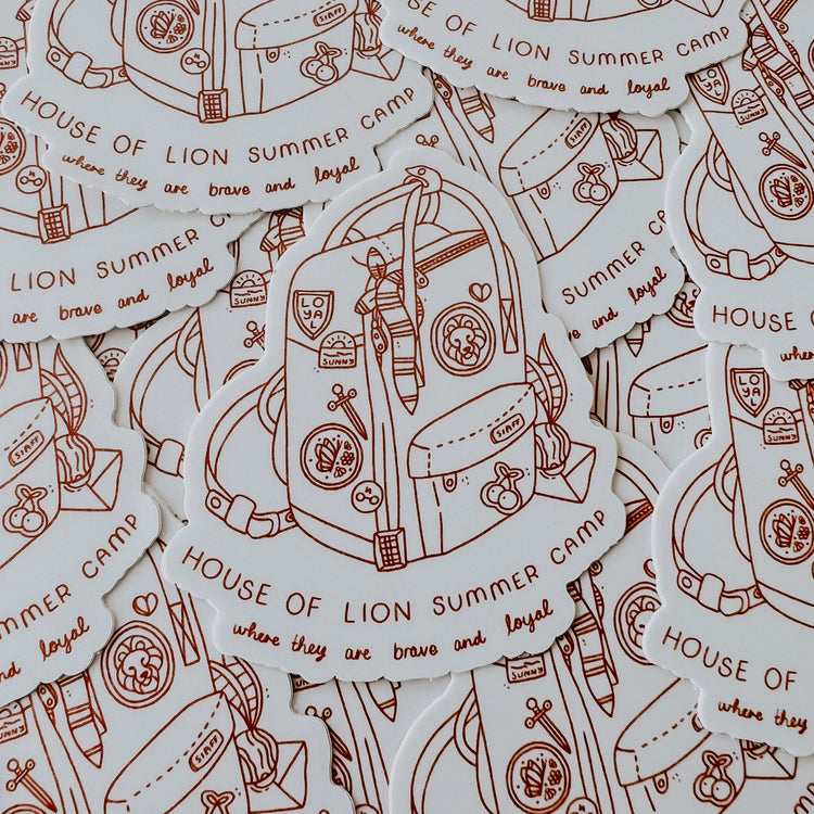 House of Lion Sticker