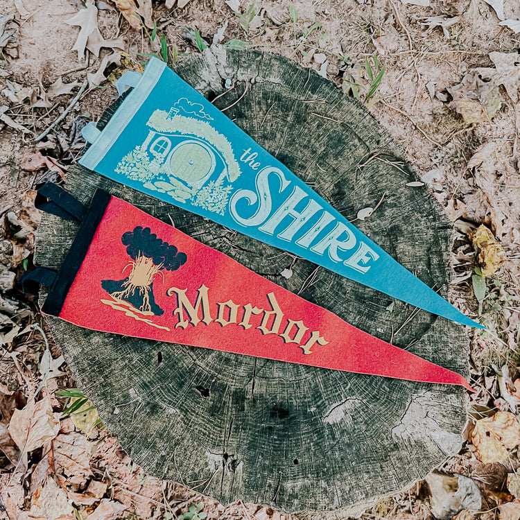 The Shire/Mordor Pennants